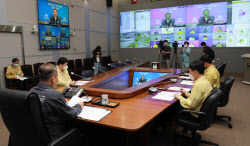 [포토]집중호우 피해수습 및 호우 대비 상황 점검 회의                                                                                                                                                     