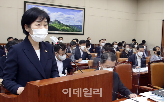 제안 설명하는 한화진 환경부 장관                                                                                                                                                                  