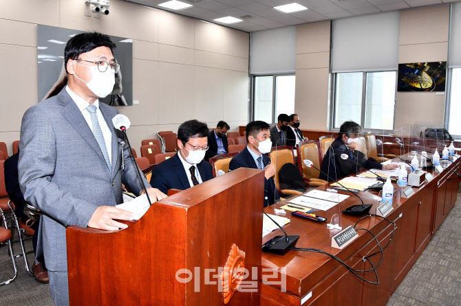 인사말하는 김의철 한국방송공사 사장                                                                                                                                                               