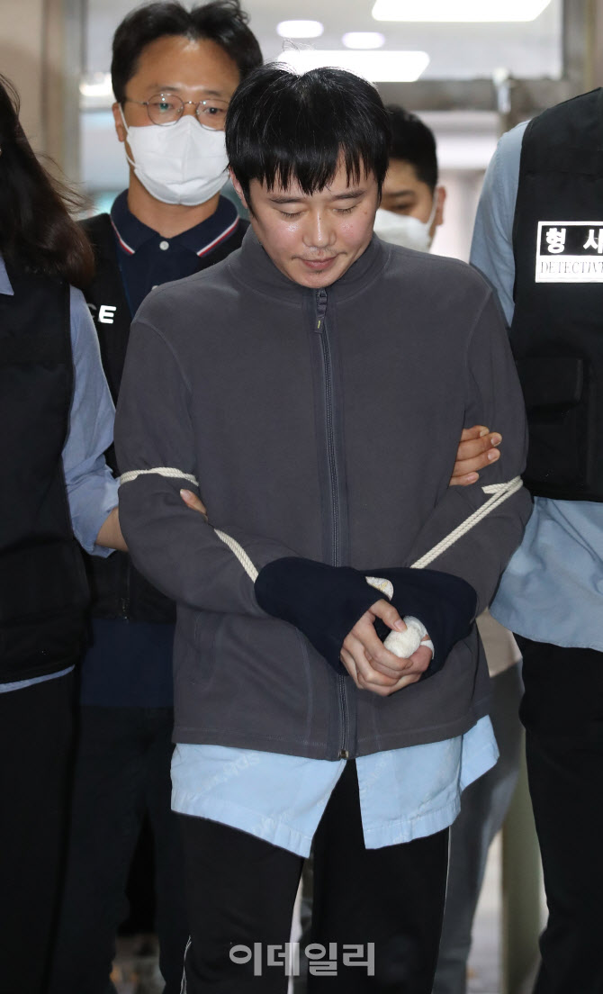 '신당역 스토킹 살인 사건' 피의자 전주환 검찰 송치                                                                                                                                       