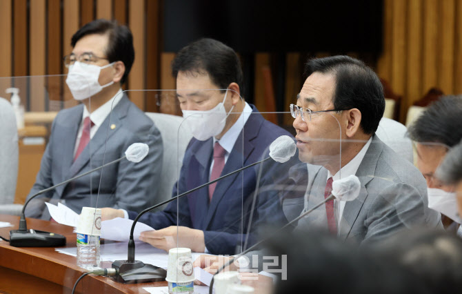 원내대책회의, '발언하는 주호영'                                                                                                                                                         