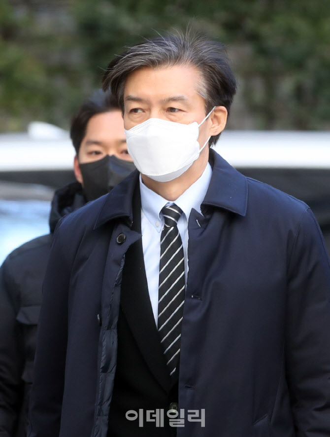  조국 전 장관, 1심 결심 공판 출석                                                                                                                                                                 