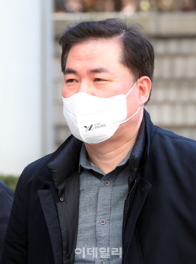  서울중앙지법 출석하는 유동규                                                                                                                                                                     