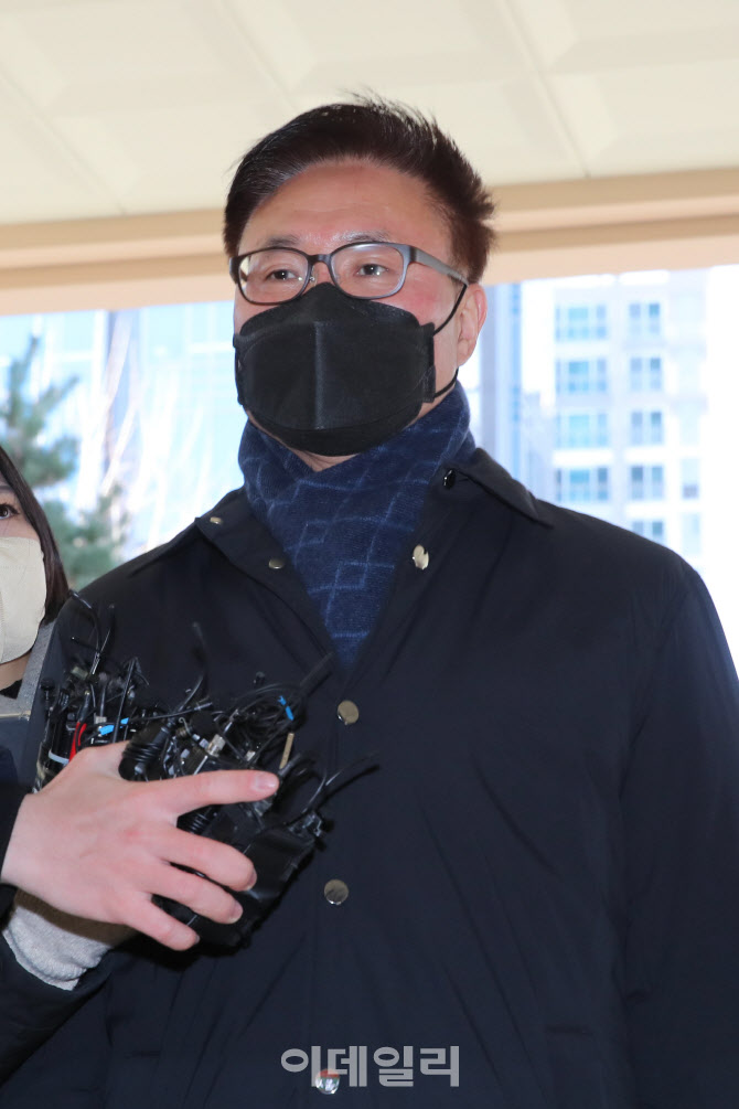 박성민 경무관, 영장실질심사 출석                                                                                                                                                                  