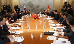 [포토]회담하는 김진표-응우옌 쑤언 푹                                                                                                                                                                    