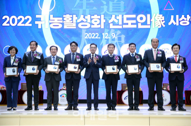  농협, 귀농 활성화 선도인상 시상식                                                                                                                                                                