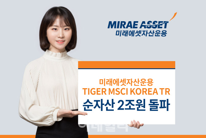 증시 살아나나…‘TIGER MSCI Korea TR ETF’ 순자산 한 달여만에 2조 증가