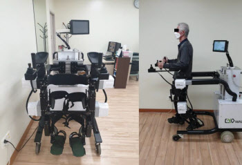 뇌졸중 환자 '보행로봇치료'로 걷기 능력 향상