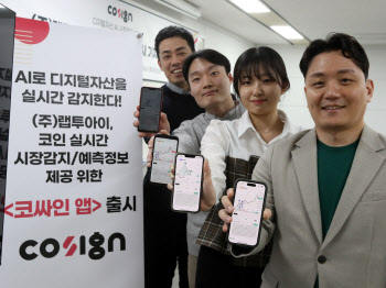 랩투아이, '코싸인 앱' 시연회