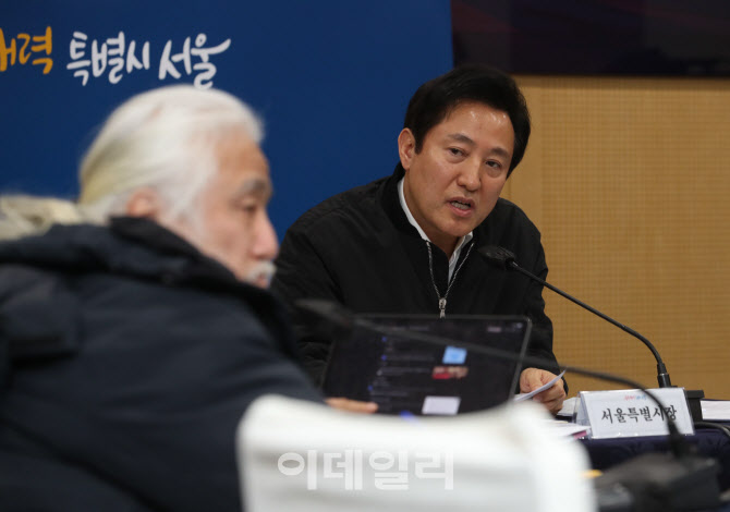 발언하는 오세훈 시장                                                                                                                                                                              