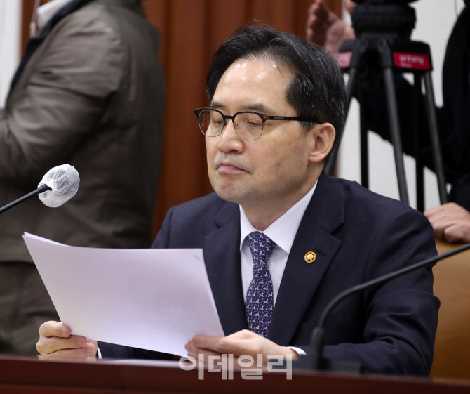  비상경제장관회의 참석하는 한기정 공정거래위원장                                                                                                                                                  