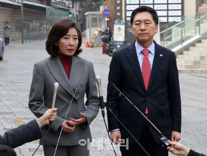 나경원, 김기현 지지 선언 “어떤 사심도 내려놔야”                                                                                                                                                 
