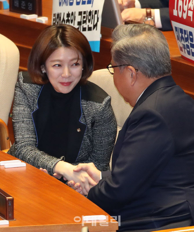 '악수하는 박진-배현진'                                                                                                                                                                  