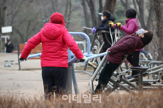 포토]'운동 즐기는 시민들'