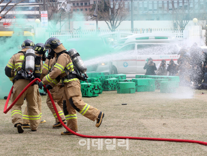  실전같은 관·경·군·소방 통합 방호 훈련                                                                                                                                                         