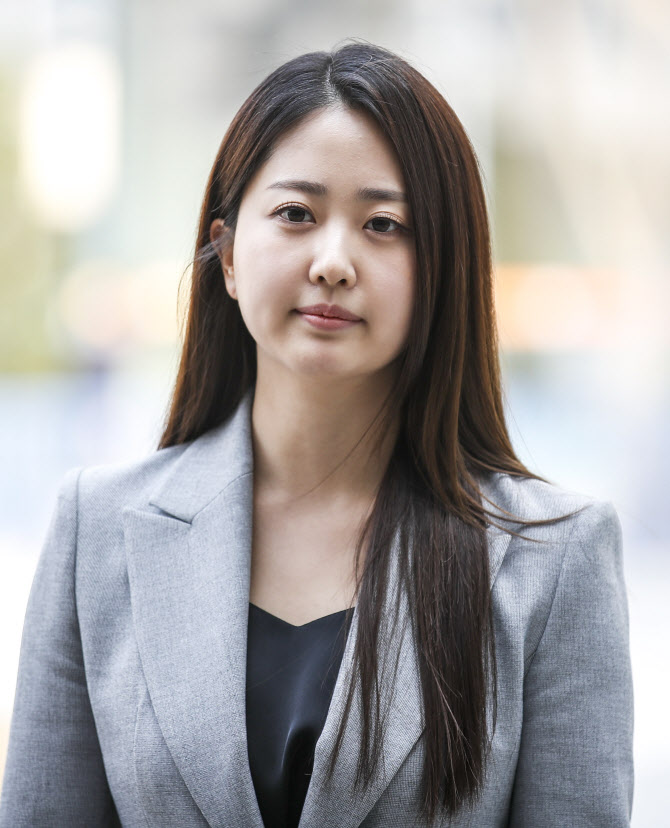  입장 밝히는 김다예 씨                                                                                                                                                                            