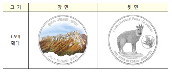 '한국의 국립공원' 기념주화 1.5대 1 경쟁률