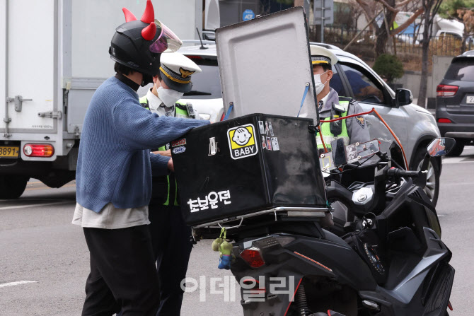 구로경찰서, 이륜차 집중단속                                                                                                                                                                       