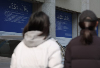 대출금리 상단 6.1%까지 낮아졌다…다음달은?