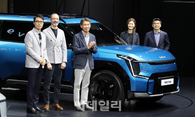기아, 서울모빌리티쇼서 'The Kia EV9' 실차 전세계 최초 공개                                                                                                                              