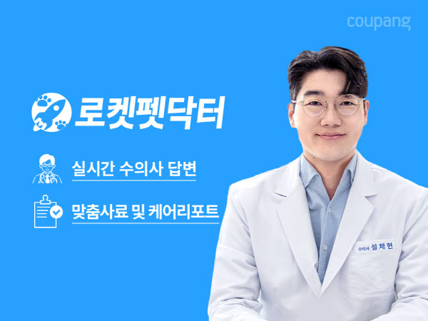 쿠팡, 수의사 답변 서비스 '로켓펫닥터' 론칭..펫시장 공략 - 뉴스 썸네일 이미지