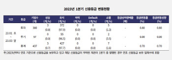 한기평 "올해 신용등급 하락 우위 전망"