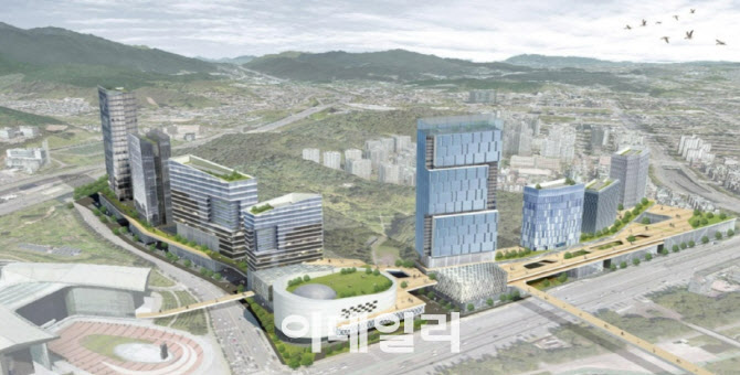 3조 규모 성남 백현마이스 도시개발 '한화''DL''GS' 3파전