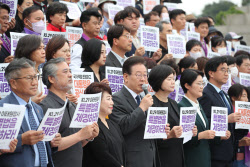 [포토]'발언하는 이재명 대표'                                                                                                                                                                  