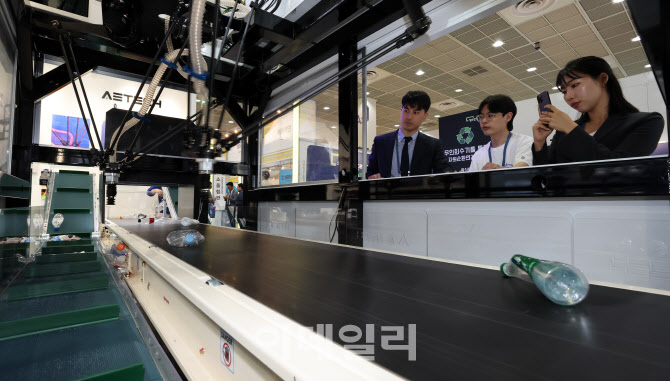 알아서 척척척, 재활용 AI선별로봇                                                                                                                                                                  