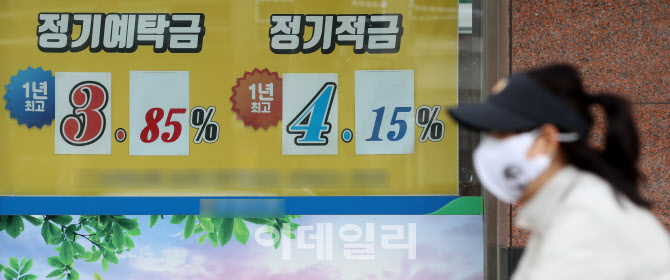 올 초 3%대 떨어진 저축銀 금리, 다시 4%대로                                                                                                                                                        