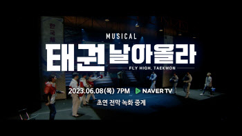 가족 뮤지컬 '태권, 날아올라', 8일 네이버TV 무료 중계