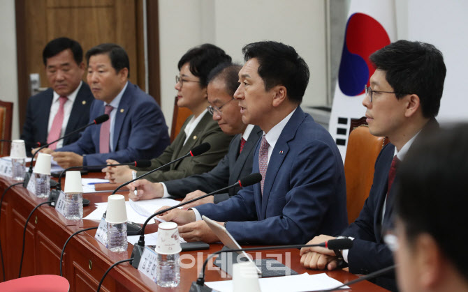최고위, '모두발언하는 김기현 대표'                                                                                                                                                      
