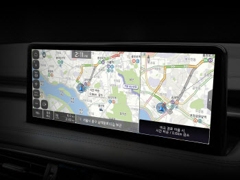“평소 경로와 내비 안내 경로 비교”…제네시스 내비 업데이트