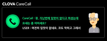 "어르신 안녕하세요"…'클로바 케어콜' 도입 70곳 넘겼다