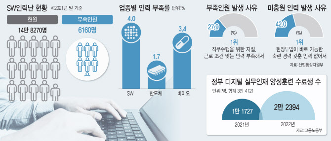 반도체보다 심각한 SW인력 부족...미스매치 해법 해외서 찾는다 - 뉴스 썸네일 이미지