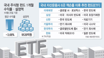 국내 펀드, '마이너스'에도 1兆 밀물…"잭슨홀 이후 전략은"