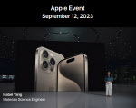 애플 "아이폰15프로 티타늄 디자인 적용"