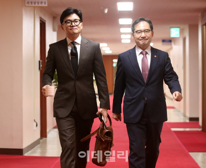  국무회의 참석하는 법무장관과 공정거래위원장                                                                                                                                                      