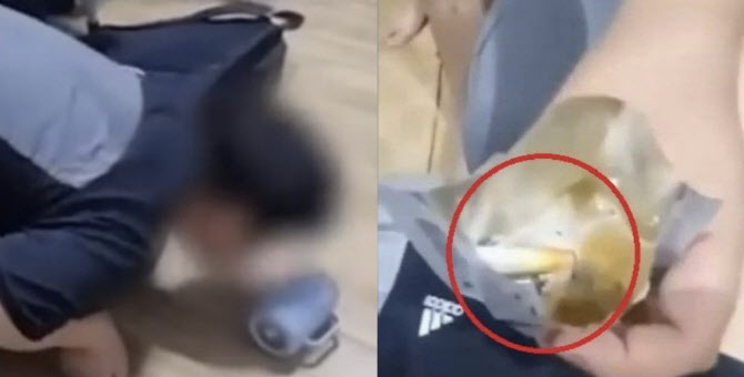 “꽁초 넣은 소변 마셔”..여중생들이 남학생에 한 짓