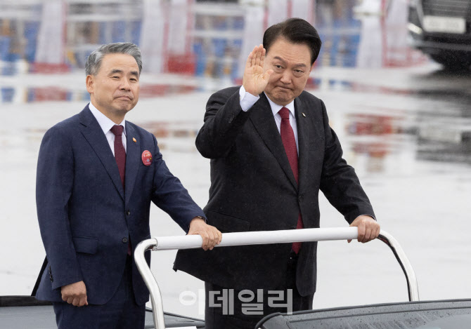 윤석열 대통령, 제75주년 국군의날 기념식                                                                                                                                                           