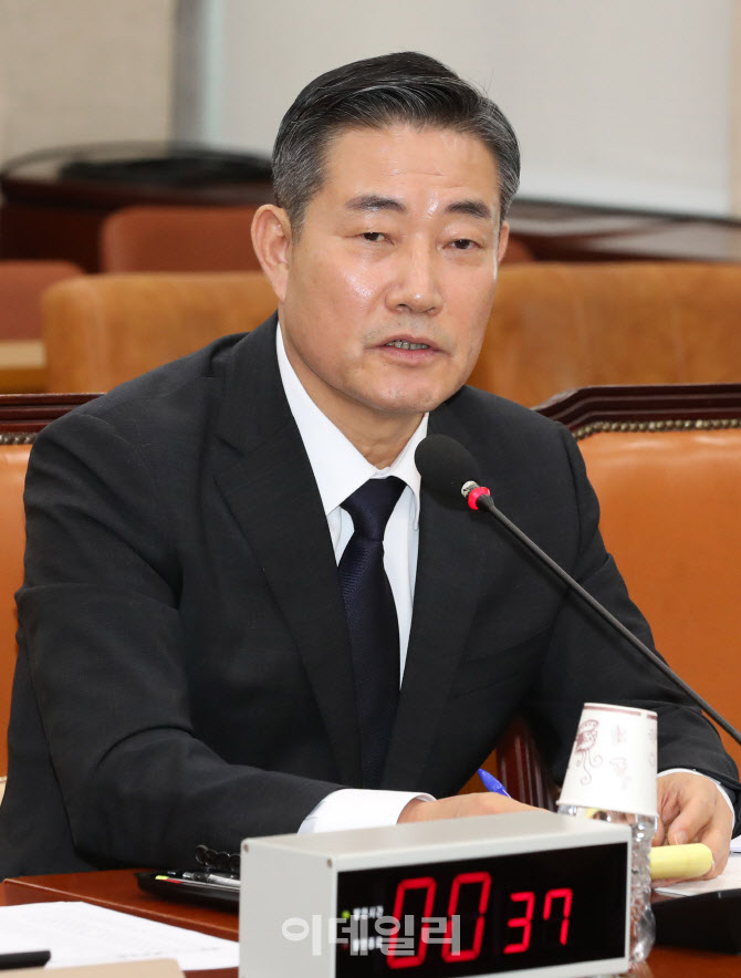 국방부 장관 인사청문회 나온 신원식 후보자                                                                                                                                                         