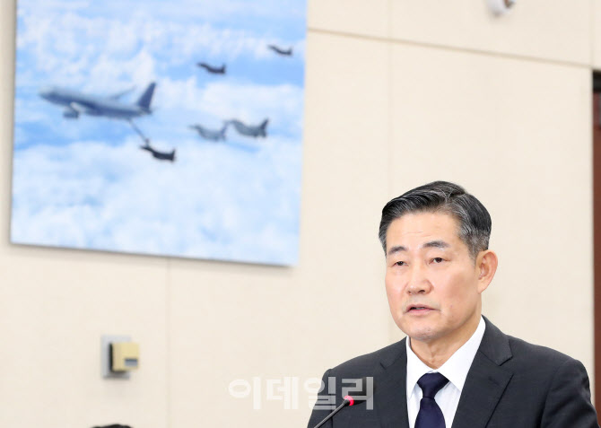 인사청문회 출석한 신원식 국방부 장관 후보자                                                                                                                                                       