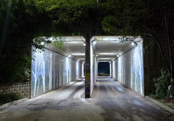 "밤길 무섭지 않아요"…의정부시, 터널 조명 LED 교체