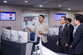 추석연휴 사이버보안 대응체계 현장점검 나선 이종호 장관