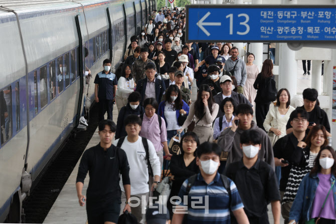 일상 복귀 앞두고 귀경                                                                                                                                                                             