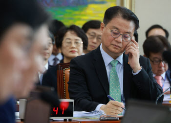 국조실장 "하반기 경제 좋아질 것…백지신탁제 개선 검토해야"(종합)