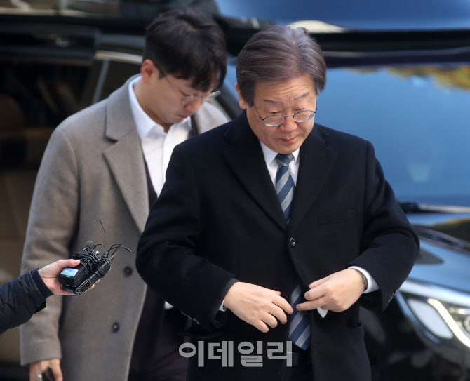  공판 출석하는 이재명 더불어민주당 대표                                                                                                                                                           