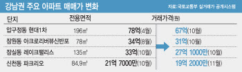 한달새 5.9억 떨어졌다…작년 집값 급락 진앙지 송파도 뚝