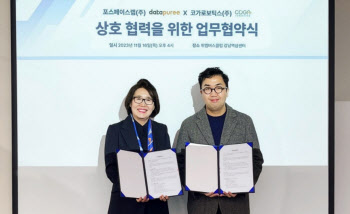 경영관리 솔루션 ‘포스페이스랩’, 코가로보틱스와 MOU