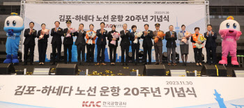 김포-하네다 노선 운항 20주년 기념식